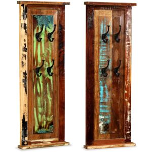 Rio Sergio Wall Mounted Coat Rack Brown 100cm H X 38cm W Rio Sergio Wall Mounted Coat Rack Brown 100cm H X 38cm W