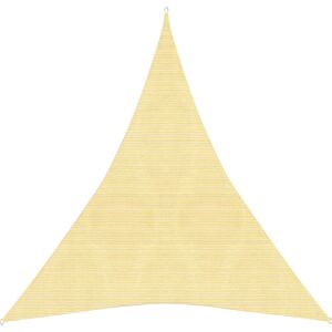 Dakota Fields Arnetria 5m x 7m Triangle Shade Sail Beige 500cm W X 700cm D Dakota Fields Arnetria 5m x 7m Triangle Shade Sail Beige 500cm W X 700cm D
