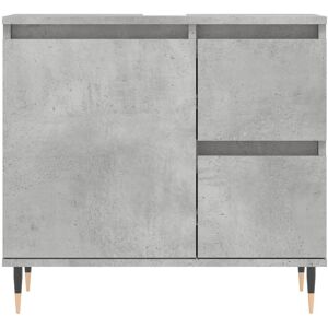 Brayden Studio Brizia Bathroom Cabinet Concrete Grey 60cm H X 65cm W X 33cm D Brayden Studio Brizia Bathroom Cabinet Concrete Grey 60cm H X 65cm W X 33cm D