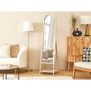 Latitude Run Kirshner Solid Wood Framed Freestanding Cheval in Beige Beige 170cm H X 39cm W X 57cm D Latitude Run Kirshner Solid Wood Framed Freestanding Cheval in Beige Beige 170cm H X 39cm W X 57cm D