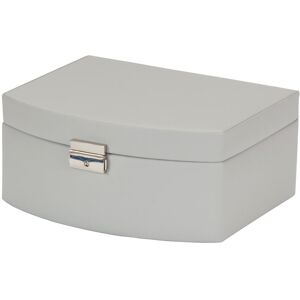 Ebern Designs Jewellery Box Grey 11cm H X 25cm W X 21cm D Ebern Designs Jewellery Box Grey 11cm H X 25cm W X 21cm D