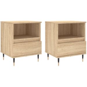 17 Stories Mushaim 1 Drawer Bedside Table Sonoma Oak 50cm H X 40cm W X 35cm D 17 Stories Mushaim 1 Drawer Bedside Table Sonoma Oak 50cm H X 40cm W X 35cm D