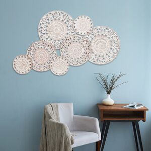 Latitude Vive Round - Unframed Graphic Art on Wood Beige 60cm H X 104cm W Latitude Vive Round - Unframed Graphic Art on Wood Beige 60cm H X 104cm W