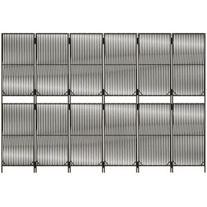 17 Stories Alexaray Folding Room Divider Grey 200cm H x 294cm W 17 Stories Alexaray Folding Room Divider Grey 200cm H x 294cm W