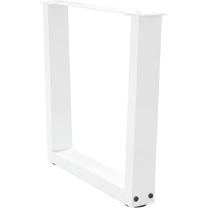 Symple Stuff Dining Table Legs V-Shape 2 Pcs Steel White 43.3cm H x 60cm W Symple Stuff Dining Table Legs V-Shape 2 Pcs Steel White 43.3cm H x 60cm W