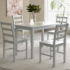 Lark Manor Odonnell 4 - Person Dining Set Grey 4 Lark Manor Odonnell 4 - Person Dining Set Grey 4