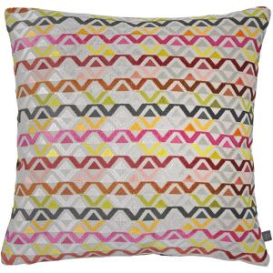 Corrigan Studio Normant Cushion with Filling Green/Pink/Yellow/Polyester 50cm H X 50cm W X 8cm D Corrigan Studio Normant Cushion with Filling Green/Pink/Yellow/Polyester 50cm H X 50cm W X 8cm D