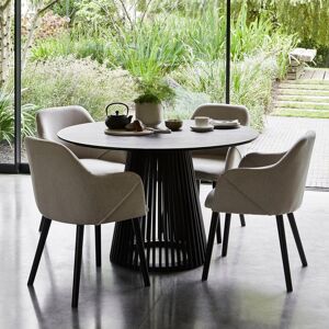 Fairmont Park Aggarwal Armchairs - Set of 2 Black/Sand 82cm H X 57cm W X 58cm D Fairmont Park Aggarwal Armchairs - Set of 2 Black/Sand 82cm H X 57cm W X 58cm D