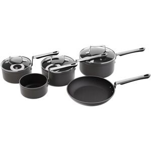 Grunwerg Commichef 5-Piece Cookware Set Black 1 Grunwerg Commichef 5-Piece Cookware Set Black 1