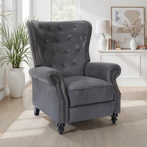 ClassicLiving 89cm Wide Standard Recliner Recliner Grey 105cm H X 89cm W X 96cm D ClassicLiving 89cm Wide Standard Recliner Recliner Grey 105cm H X 89cm W X 96cm D