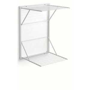 Rebrilliant Koral Cherry Wall-Mounted Drying Rack White 98cm H X 69cm W X 64cm D Rebrilliant Koral Cherry Wall-Mounted Drying Rack White 98cm H X 69cm W X 64cm D