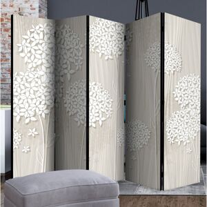 Ebern Designs Imasdun Room Divider White;Ivory 225cm W Ebern Designs Imasdun Room Divider White;Ivory 225cm W