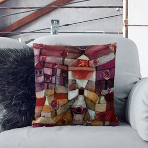 East Urban Home Rose Garden Abstract Scatter Cushion Black 55cm H x 55cm W x 20cm D East Urban Home Rose Garden Abstract Scatter Cushion Black 55cm H x 55cm W x 20cm D