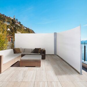 Dakota Fields Clouden 6m W Retractable Side Awning Beige 180cm H X 600cm W X 12cm D Dakota Fields Clouden 6m W Retractable Side Awning Beige 180cm H X 600cm W X 12cm D