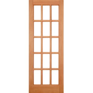 LPD Doors SA 15L Unglazed Hardwood External Door 203.2 cm H x 81.3 cm W x 4.4 cm D LPD Doors SA 15L Unglazed Hardwood External Door 203.2 cm H x 81.3 cm W x 4.4 cm D