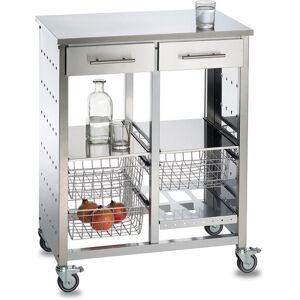 Belfry Kitchen Malmö Inox Silver 92cm H X 73cm W X 46cm D Belfry Kitchen Malmö Inox Silver 92cm H X 73cm W X 46cm D