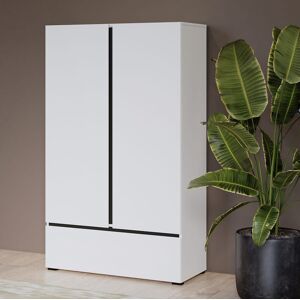 17 Stories Shamiah Highboard Cabinet - Premium Laminated Board - ABS Edging - W89cm Oak Artisan 150cm H X 89cm W X 40cm D 17 Stories Shamiah Highboard Cabinet - Premium Laminated Board - ABS Edging - W89cm Oak Artisan 150cm H X 89cm W X 40cm D