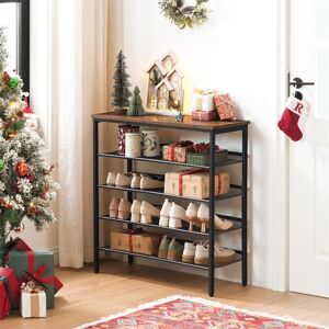 Brayden Studio 16 Pair Shoe Storage Brown/Black 20 Brayden Studio 16 Pair Shoe Storage Brown/Black 20