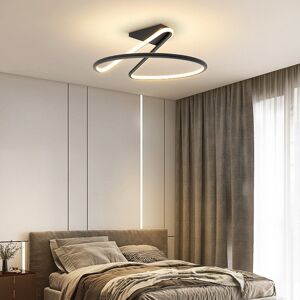 Metro Darshell 1 - Light Unique/Statement LED Chandelier Black 10cm H X 55cm W X 55cm D Metro Darshell 1 - Light Unique/Statement LED Chandelier Black 10cm H X 55cm W X 55cm D