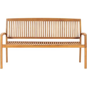 Dakota Fields Arlogh Teak Traditional Bench Brown 90cm H x 159cm W x 57.5cm D Dakota Fields Arlogh Teak Traditional Bench Brown 90cm H x 159cm W x 57.5cm D