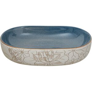 ClassicLiving Weist 59mm L 40mm W Tan/Blue Bathroom Sink Tan;Blue 59mm L X 40mm W X 14mm H ClassicLiving Weist 59mm L 40mm W Tan/Blue Bathroom Sink Tan;Blue 59mm L X 40mm W X 14mm H