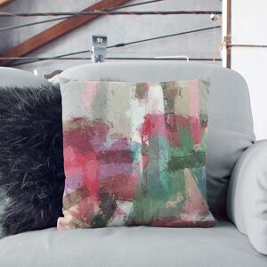 East Urban Home Abstract Art Painting Vol.111 by S.Johnson Cushion with Filling Black 55 x 55 cm East Urban Home Abstract Art Painting Vol.111 by S.Johnson Cushion with Filling Black 55 x 55 cm