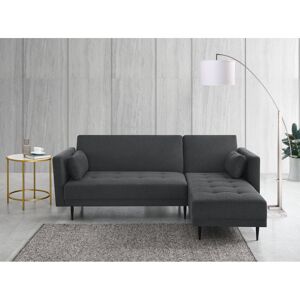 Ebern Designs Selma Sleeper Corner Sofa Steel Grey 83cm H X 219cm W X 152cm D Ebern Designs Selma Sleeper Corner Sofa Steel Grey 83cm H X 219cm W X 152cm D