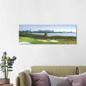 Brayden Studio Liberty National Golf Club with Lower Manhattan and Statue of Liberty in the background, Jersey City, New Jersey, USA 2010 by Panoramic Images - Wrapp 121.92 cm H x 40.64 cm W x 1.91 cm D Brayden Studio Liberty National Golf Club with Lower Manhattan and Statue of Liberty in the background, Jersey City, New Jersey, USA 2010 by Panoramic Images - Wrapp 121.92 cm H x 40.64 cm W x 1.91 cm D