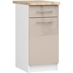 Akord Kuch-Oliwia-Cap 85Cm H x 46Cm D Particleboard Base Cabinet Natural 85cm H x 40cm W x 46cm D Akord Kuch-Oliwia-Cap 85Cm H x 46Cm D Particleboard Base Cabinet Natural 85cm H x 40cm W x 46cm D