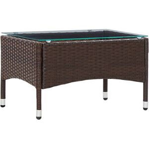 Dakota Fields Cardew Rattan Coffee Table Brown 36cm H X 60cm W X 40cm D Dakota Fields Cardew Rattan Coffee Table Brown 36cm H X 60cm W X 40cm D