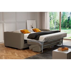 Ebern Designs Maximina Sofa Bed with Mattress in Cord Fabric Mocca 85cm H X 203cm W X 99cm D Ebern Designs Maximina Sofa Bed with Mattress in Cord Fabric Mocca 85cm H X 203cm W X 99cm D