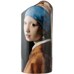 Dartington Crystal Vermeer - Girl With Pearl Earring Black 28.9cm H X 10.5cm W X 10.5cm D Dartington Crystal Vermeer - Girl With Pearl Earring Black 28.9cm H X 10.5cm W X 10.5cm D