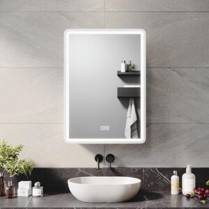Metro Daquavion W H Wall Mounted Required Medicine Cabinet Mirror 2 Adjustable White 70cm H x 50cm W x 13cm D Metro Daquavion W H Wall Mounted Required Medicine Cabinet Mirror 2 Adjustable White 70cm H x 50cm W x 13cm D