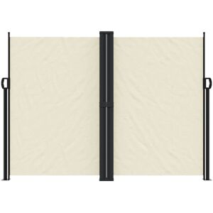 Dakota Fields Retractable Side Awning Cream 180cm H x 600cm W Dakota Fields Retractable Side Awning Cream 180cm H x 600cm W