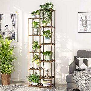 Dakota Fields Plant Stands For Indoor And Outdoor Brown 182cm H X 60cm L X 30cm D Dakota Fields Plant Stands For Indoor And Outdoor Brown 182cm H X 60cm L X 30cm D