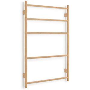 Brayden Studio Mendocino Wall Mounted Towel Rack Natural Bamboo 107cm H X 65.5cm L X 9.5cm D Brayden Studio Mendocino Wall Mounted Towel Rack Natural Bamboo 107cm H X 65.5cm L X 9.5cm D