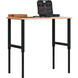 Inbox Zero Adjustable Table Base Black 55cm W x 95.5cm H Inbox Zero Adjustable Table Base Black 55cm W x 95.5cm H