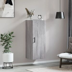 17 Stories Mayowa Wall Mounted Cabinet 34,5x34x90 cm Grey Sonoma 90cm H X 34.5cm W X 34cm D 17 Stories Mayowa Wall Mounted Cabinet 34,5x34x90 cm Grey Sonoma 90cm H X 34.5cm W X 34cm D