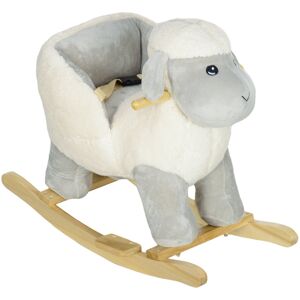 Harriet Bee Paramaz Kids Rocking Horse White 55cm H X 35cm W X 68cm L Harriet Bee Paramaz Kids Rocking Horse White 55cm H X 35cm W X 68cm L