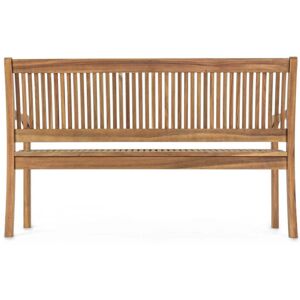 Ophelia & Co. Wesham Traditional Bench Brown 88cm H X 120cm W X 62cm D Ophelia & Co. Wesham Traditional Bench Brown 88cm H X 120cm W X 62cm D