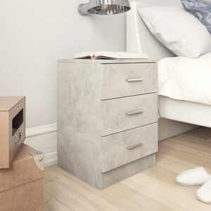 Wade Logan Tryphena Manufactured Wood Bedside Table Concrete Grey 142.24cm H Wade Logan Tryphena Manufactured Wood Bedside Table Concrete Grey 142.24cm H
