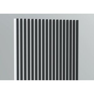 17 Stories Decorative Wooden Wall Panels 88 x240cm Graphite/White 3'' H X 240cm H X 88cm W 17 Stories Decorative Wooden Wall Panels 88 x240cm Graphite/White 3'' H X 240cm H X 88cm W