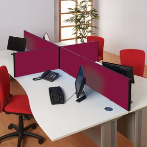 Symple Stuff Desk Privacy Panel Dark Wine 40cm H x 100cm W x 3cm D Symple Stuff Desk Privacy Panel Dark Wine 40cm H x 100cm W x 3cm D