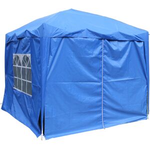 Dakota Fields Isere 2.5m x 2.5m Metal Pop-Up Gazebo Blue 248.92cm W X 248.92cm D X 259.08cm H Dakota Fields Isere 2.5m x 2.5m Metal Pop-Up Gazebo Blue 248.92cm W X 248.92cm D X 259.08cm H