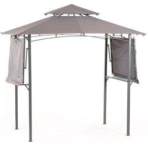 Dakota Fields Bravyn 2.4m x 1.5m Steel Gazebo 240cm W X 150cm D X 230cm H Dakota Fields Bravyn 2.4m x 1.5m Steel Gazebo 240cm W X 150cm D X 230cm H
