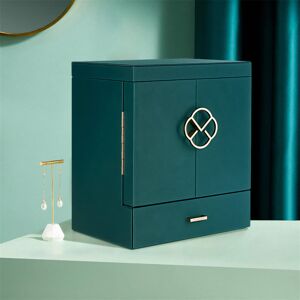 Canora Grey Jewellery Box + Green 28.9cm H X 25.4cm W X 17.5cm D Canora Grey Jewellery Box + Green 28.9cm H X 25.4cm W X 17.5cm D