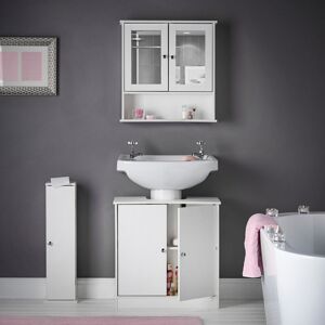 17 Stories Casandra Bathroom Storage White 60cm H X 60cm W X 30cm D 17 Stories Casandra Bathroom Storage White 60cm H X 60cm W X 30cm D