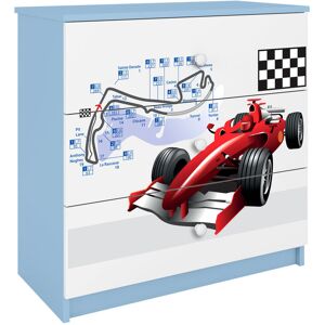 Zipcode Design Cicero 3 Drawer Dresser Blue/White 80.50cm H X 80cm W X 41cm D Zipcode Design Cicero 3 Drawer Dresser Blue/White 80.50cm H X 80cm W X 41cm D