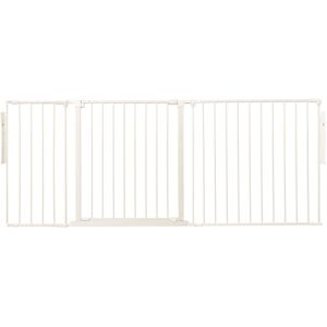 17 Stories Spyros 70cm H Metal Folding Room Divider White 70cm H x 187cm W x 1.5cm D 17 Stories Spyros 70cm H Metal Folding Room Divider White 70cm H x 187cm W x 1.5cm D
