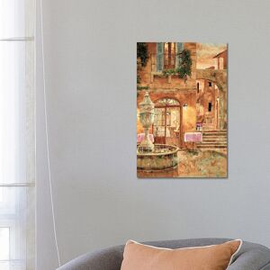 ClassicLiving Evening At The Fountain 66.04 cm H x 45.72 cm W x 3.175 cm D ClassicLiving Evening At The Fountain 66.04 cm H x 45.72 cm W x 3.175 cm D